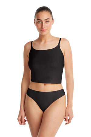 seamless string zwart