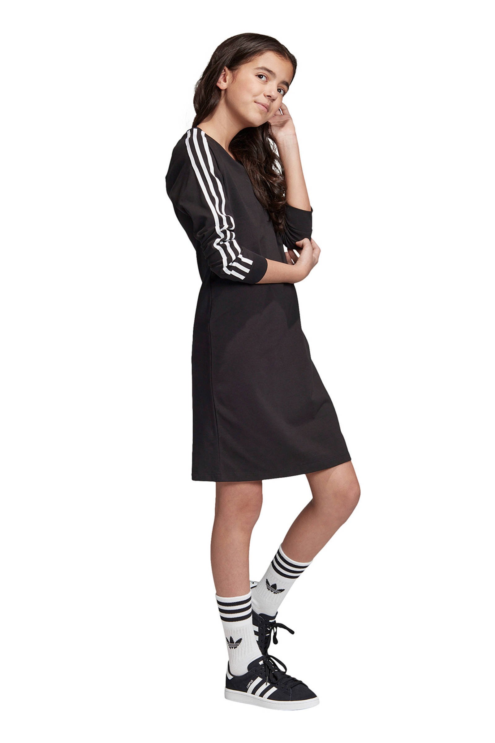 adidas Originals sweatjurk zwart | wehkamp adidas Originals sweatjurk zwart | wehkamp