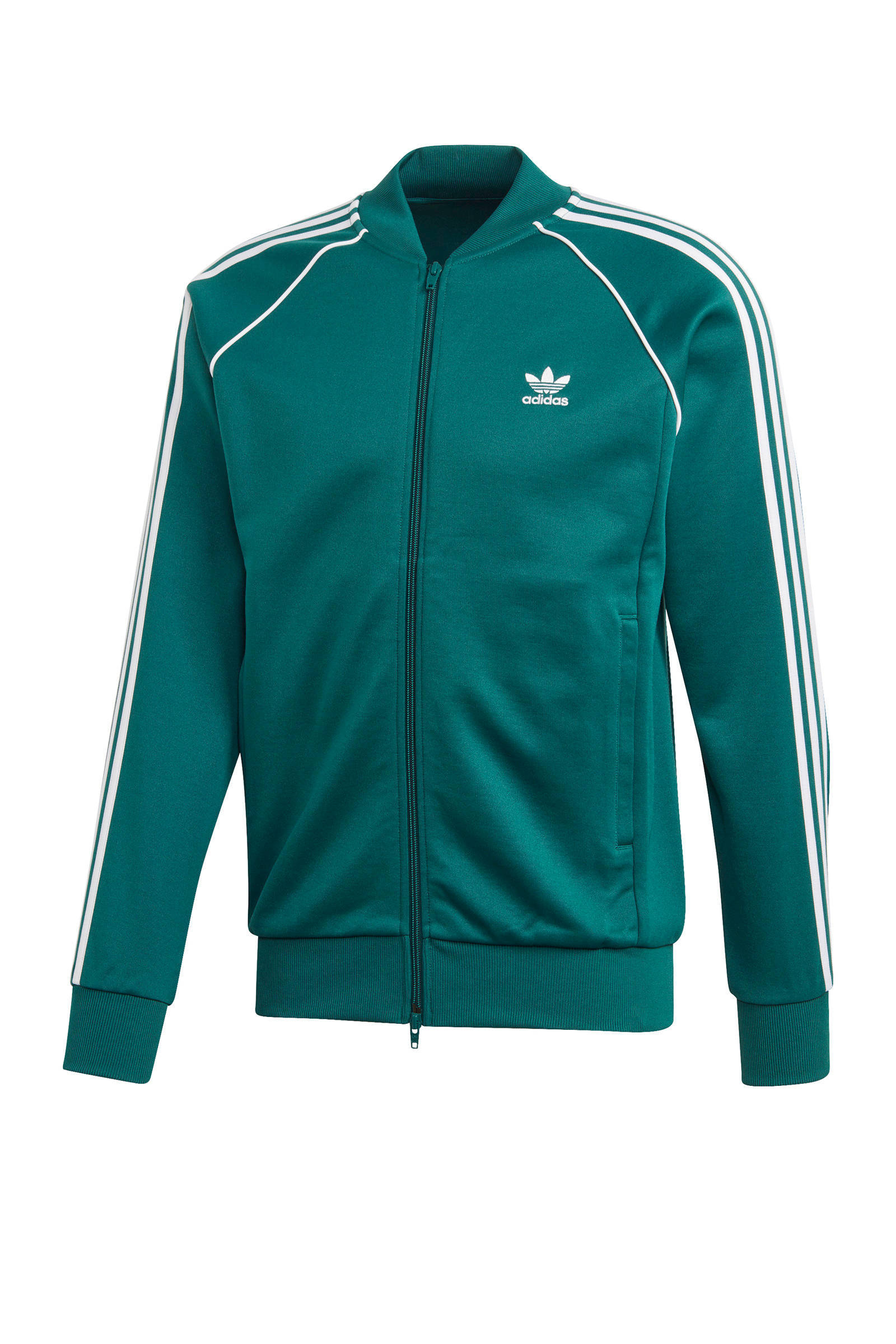 adidas Originals Adicolor vest groen | wehkamp adidas Originals vest | wehkamp