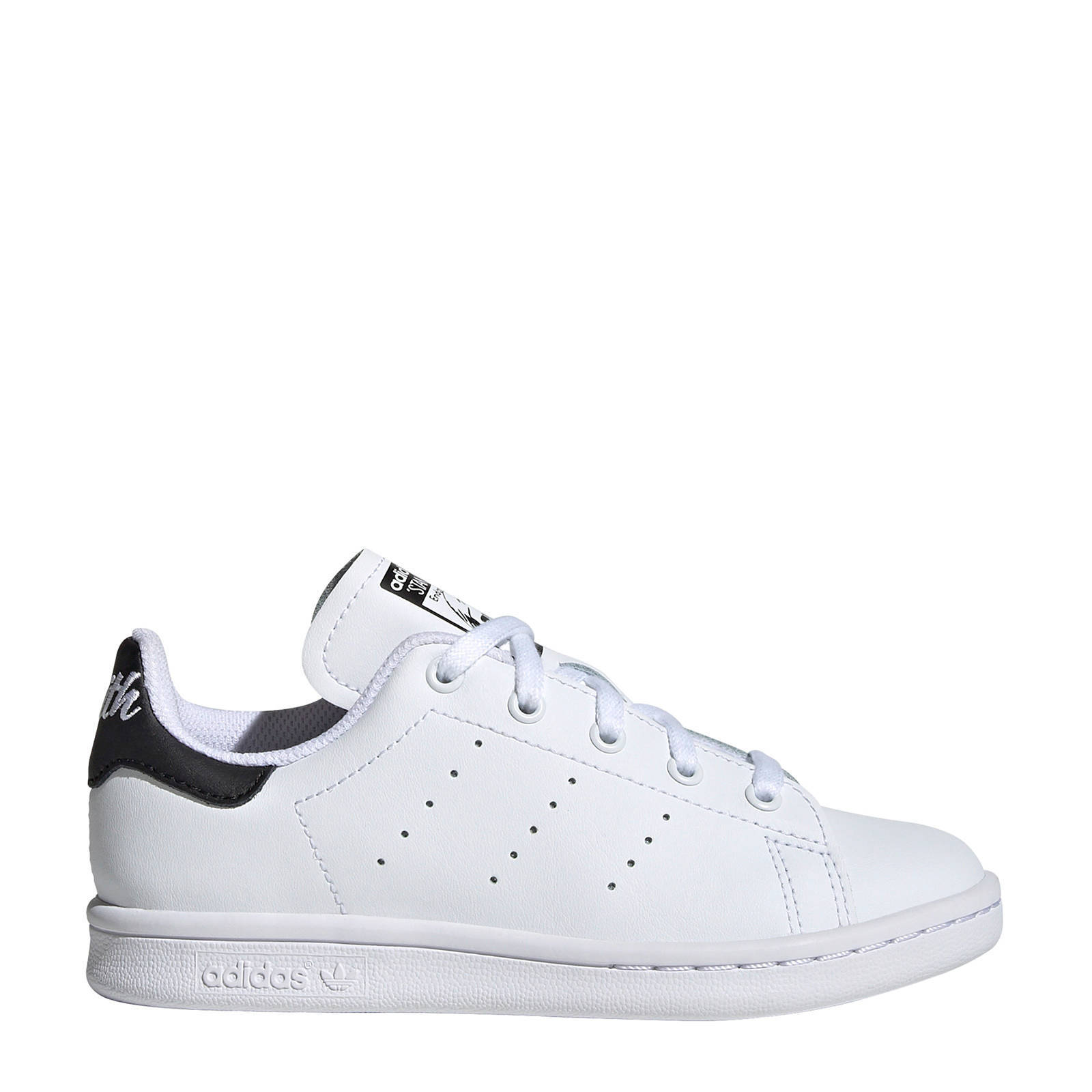 adidas Originals Stan Smith C leren sneakers witzwart | wehkamp adidas Originals Stan Smith C leren sneakers witzwart | wehkamp