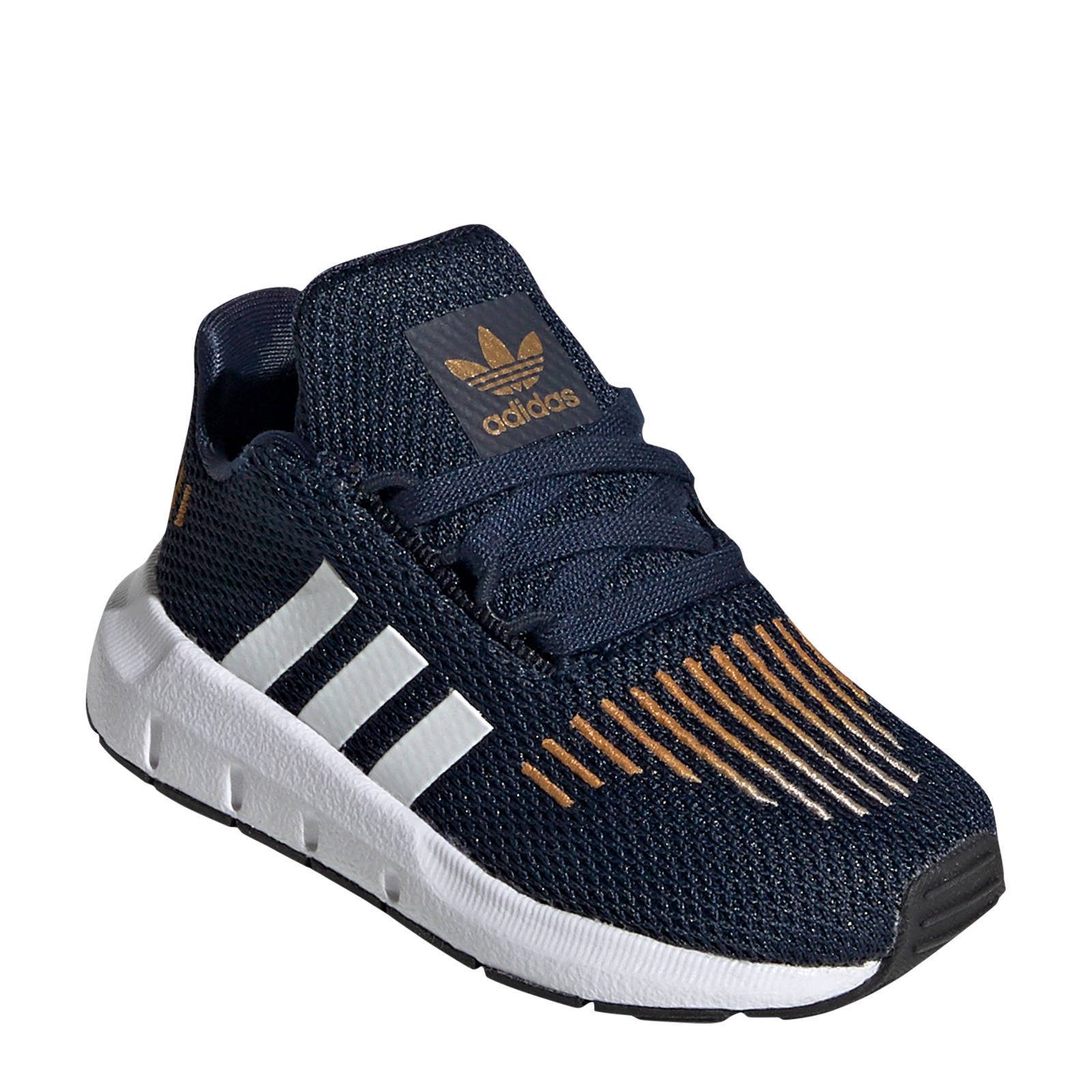 donkerblauwe adidas sneakers