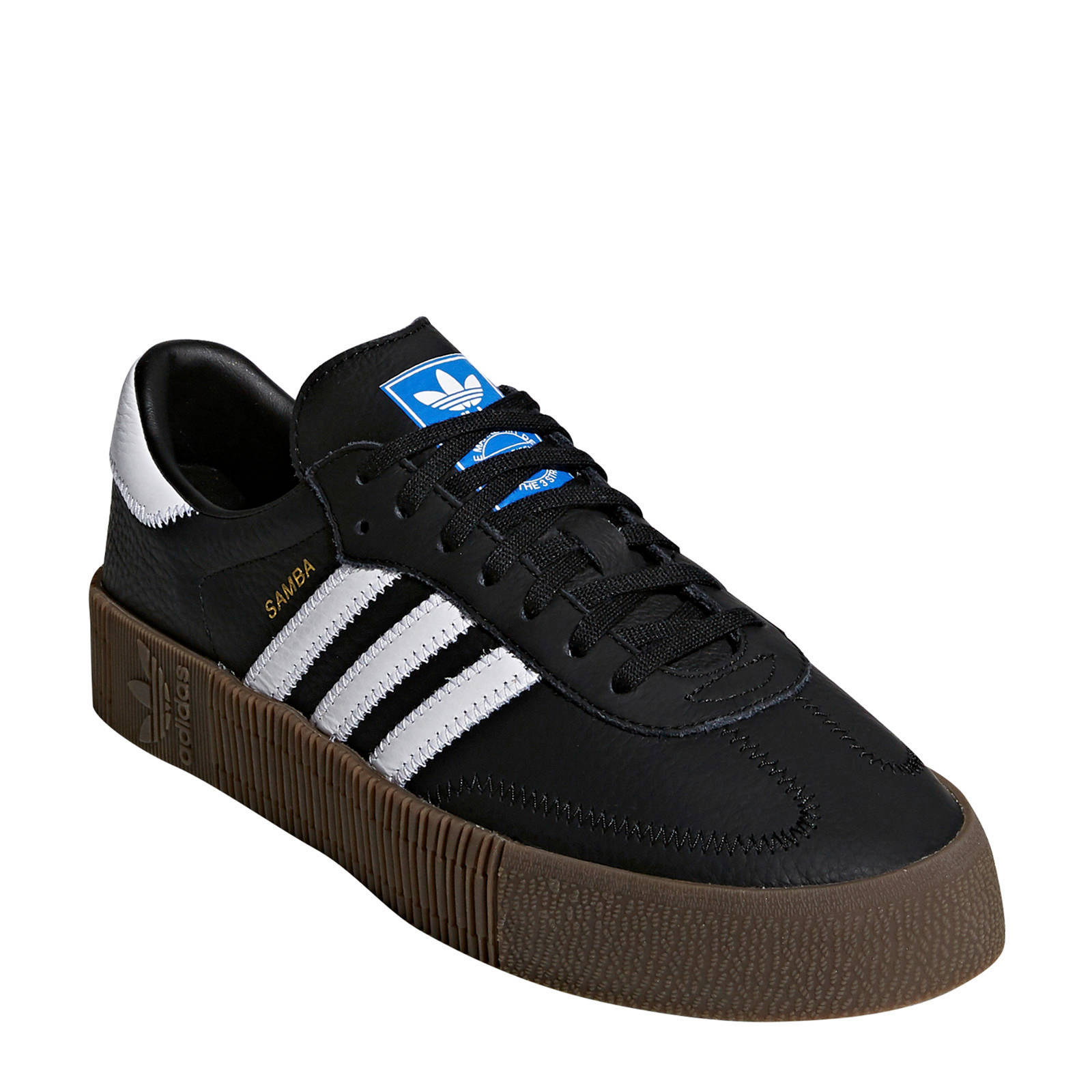 zwart witte adidas sneakers