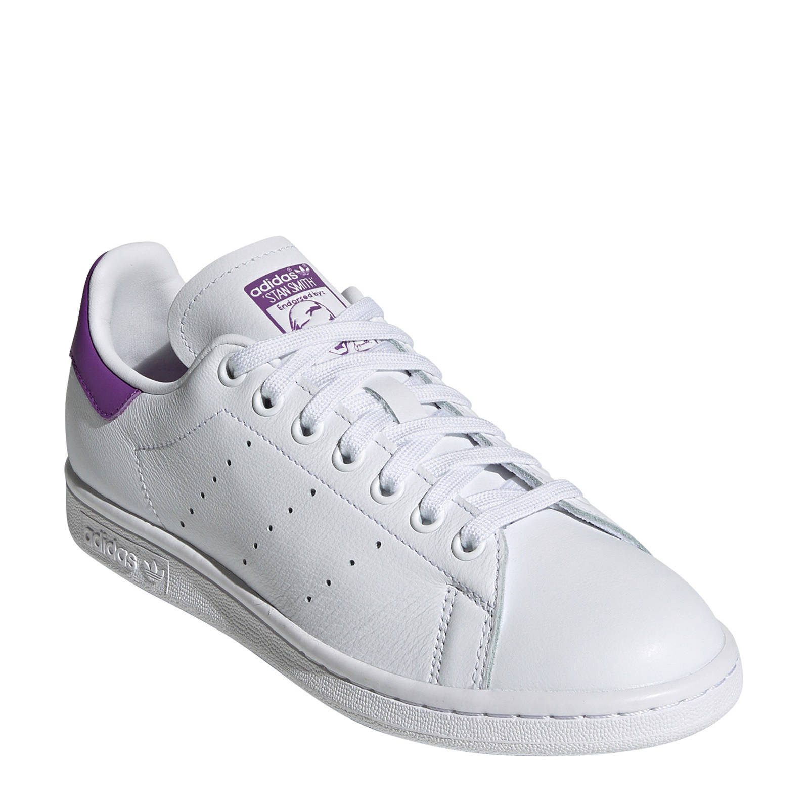 witte adidas stan smith