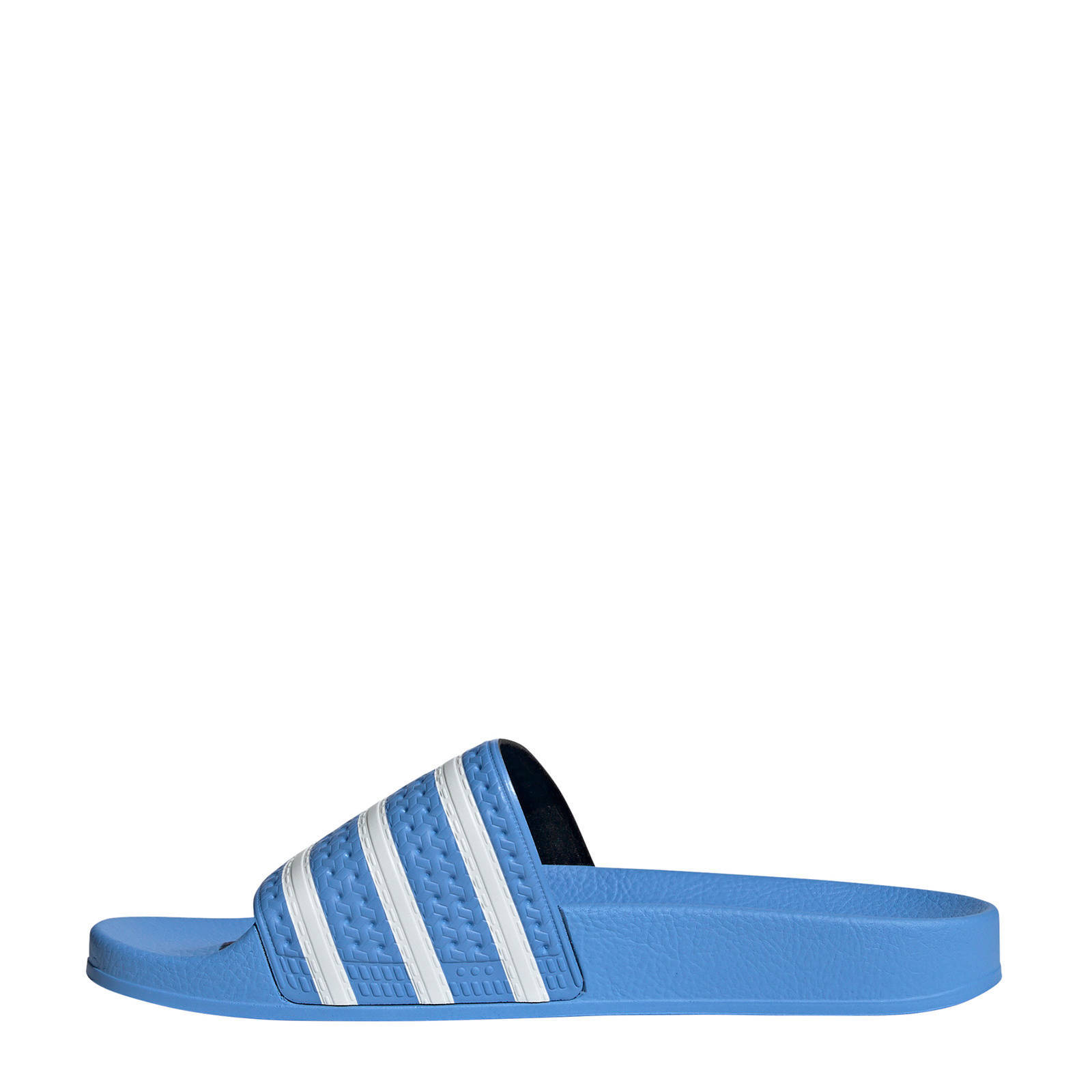adilette badslippers blauw adilette badslippers blauw