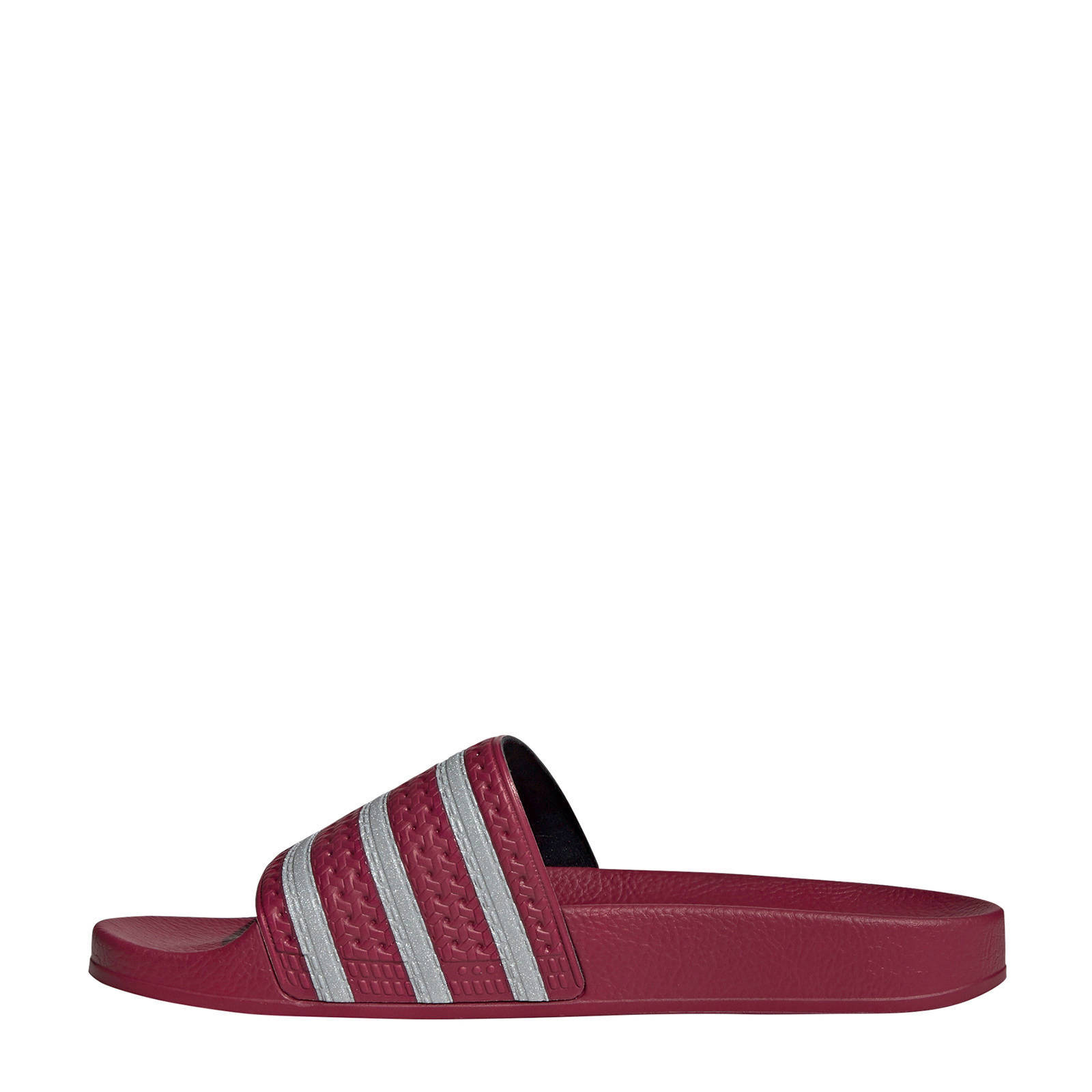 adidas slippers bordeaux