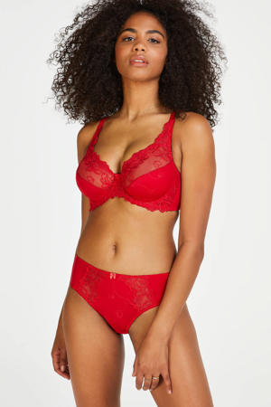 high waist slip Diva rood