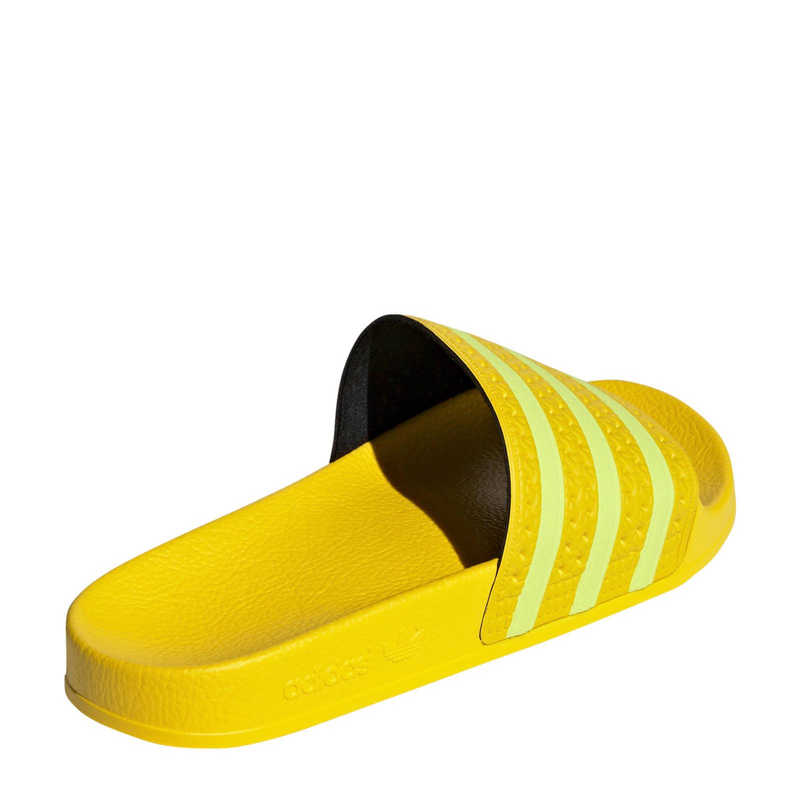 adilette badslippers geel adilette badslippers geel