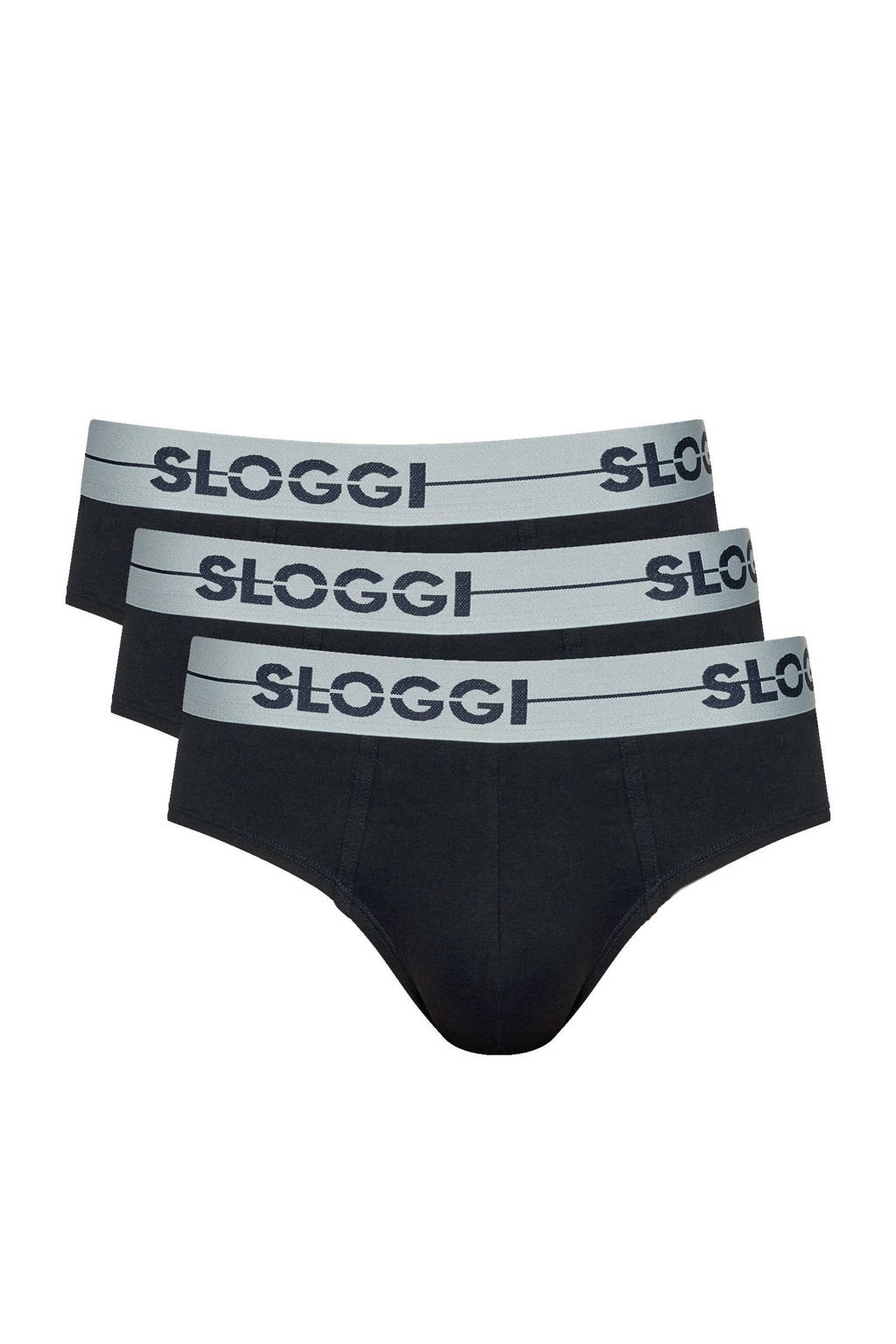 Sloggi Everyday Comfort slip (set van 3), Zwart