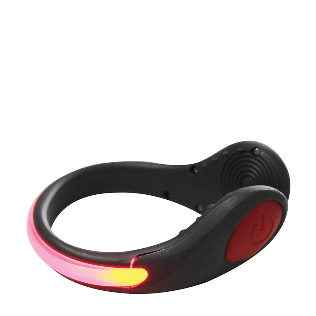 Tunturi   LED Veiligheids Schoenclip - Hardloopschoenen LED verlichting - Rood