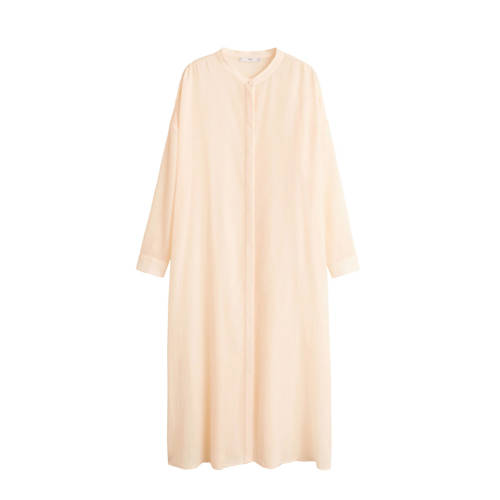 Mango blousejurk lichtroze Mango blousejurk lichtroze