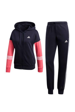 trainingspak zwart/roze