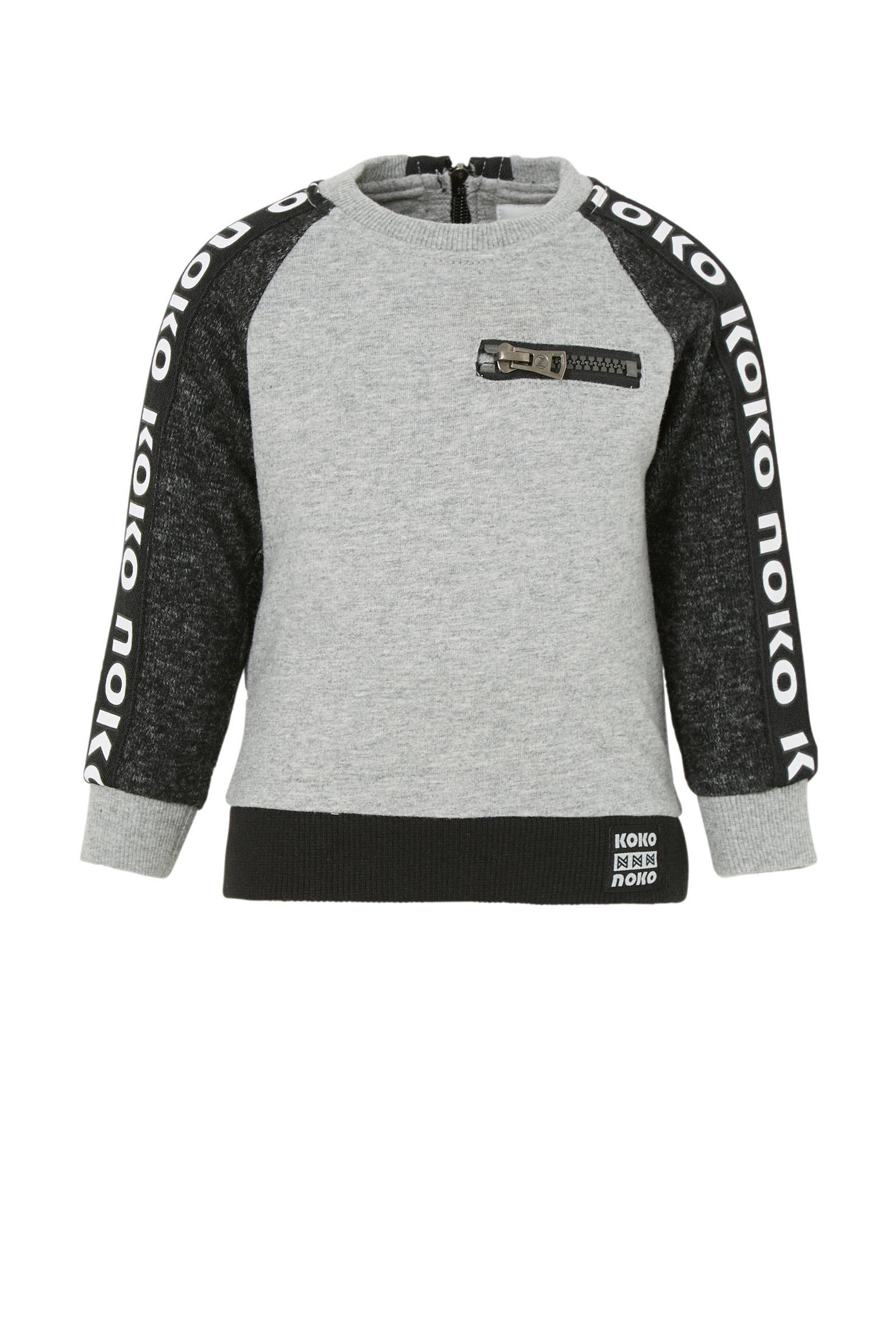 Koko Noko sweater met tekst zwart | wehkamp Koko Noko sweater rozedonkerblauwwit | wehkamp