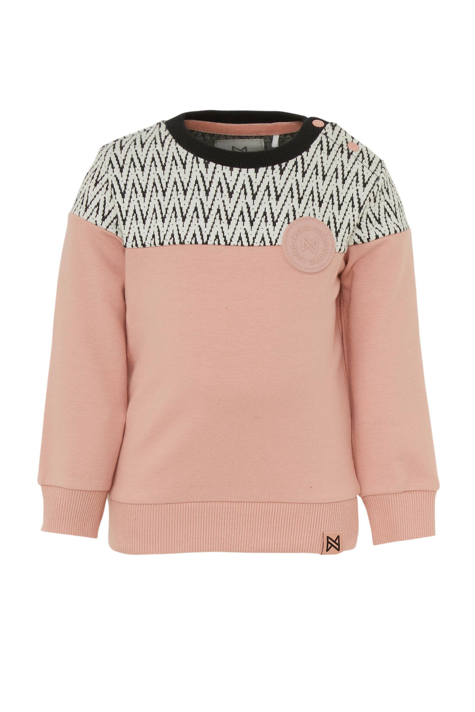 Koko Noko sweater rozewitzwart | wehkamp Koko Noko sweater rozedonkerblauwwit | wehkamp