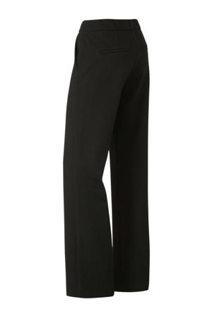 straight fit broek zwart