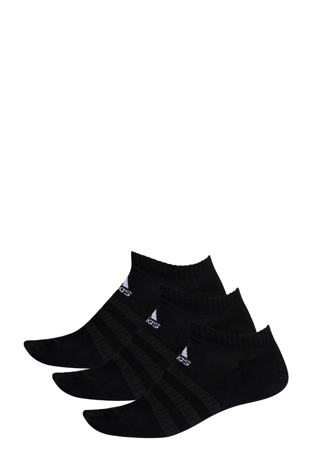 adidas Performance   sportsokken - set van 3 zwart