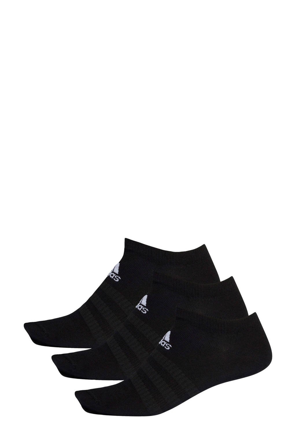 adidas Performance sportsokken - set van 3 zwart, Zwart