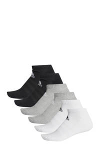 adidas Performance   sokken - set van 6 grijs melange/wit/zwart