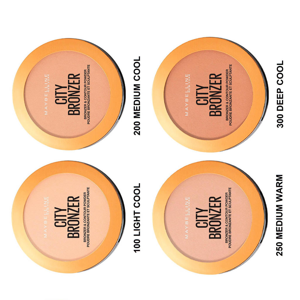 Maybelline New York bronzer en contouring poeder 200 Medium Cool