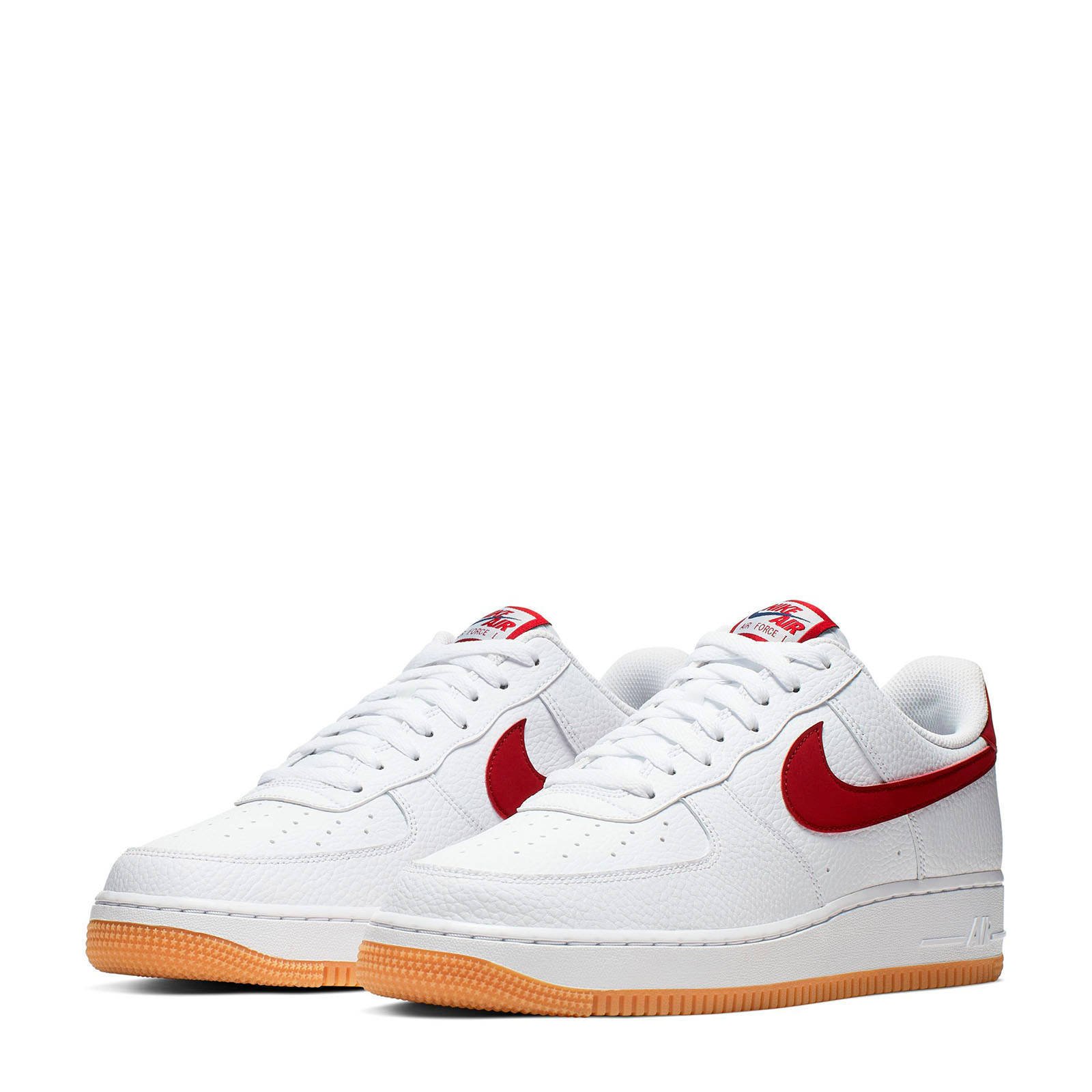 Nike Air Force 1 '07 sneakers wit/rood | wehkamp Nike Air Force 1 '07 sneakers wit/rood | wehkamp