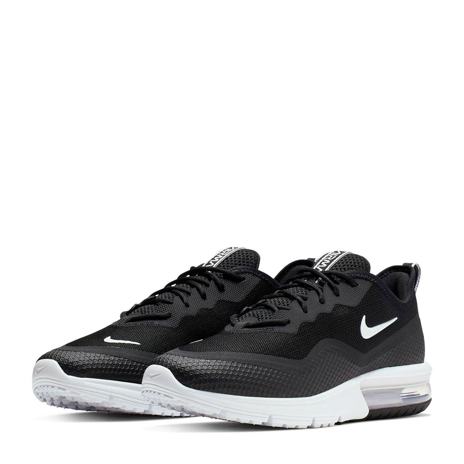 Nike Air Max Sequent 4.5 sneakers zwart | wehkamp Nike Air Max Sequent 4.5 sneakers zwart | wehkamp
