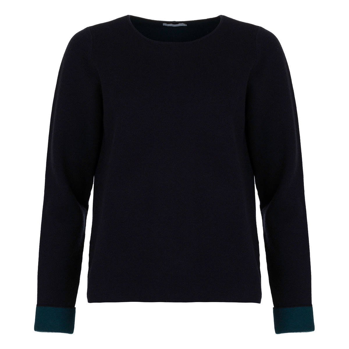 La Ligna gebreide trui met wol donkerblauw | wehkamp La Ligna trui donkerblauw | wehkamp