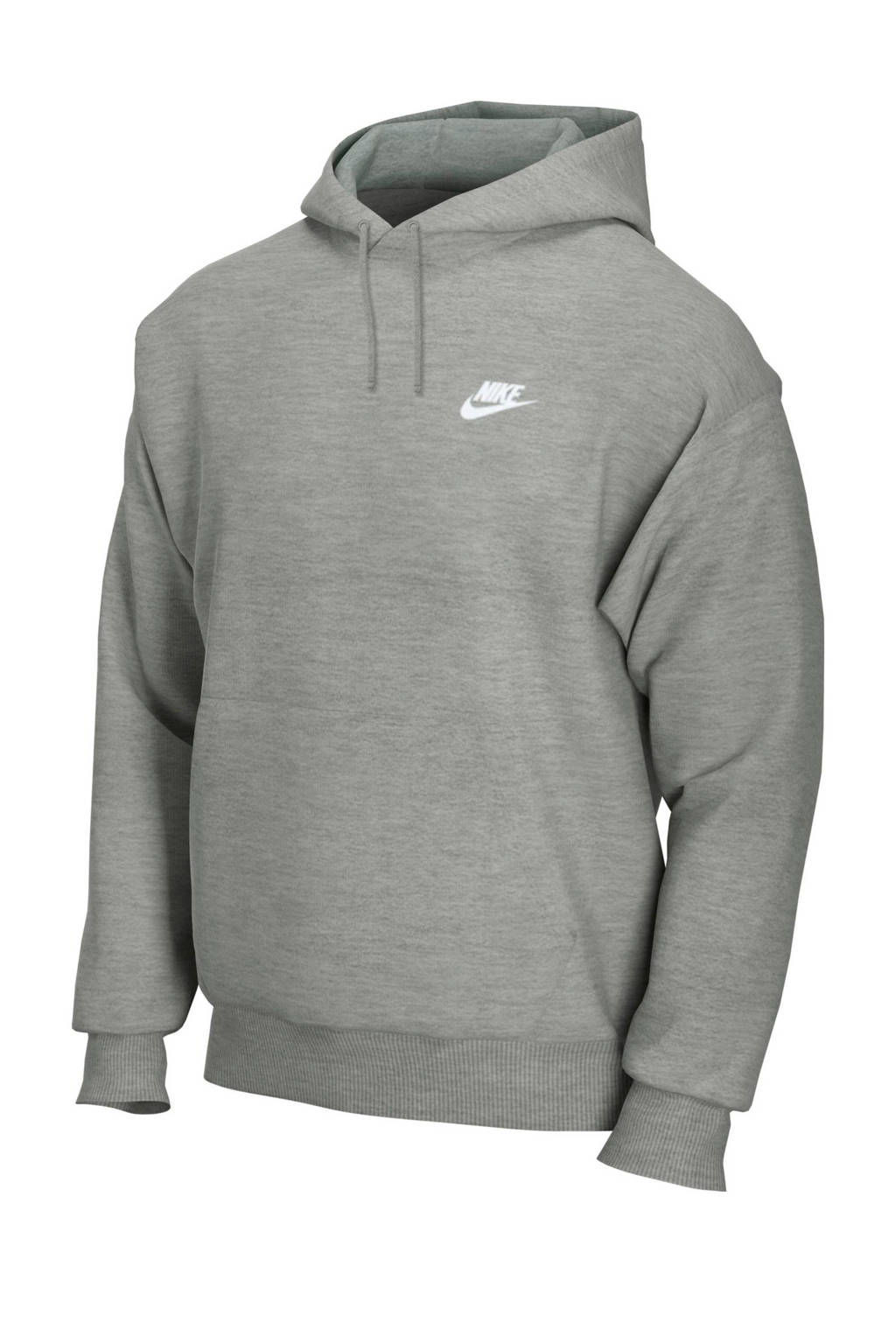 Nike hoodie grijs melange
