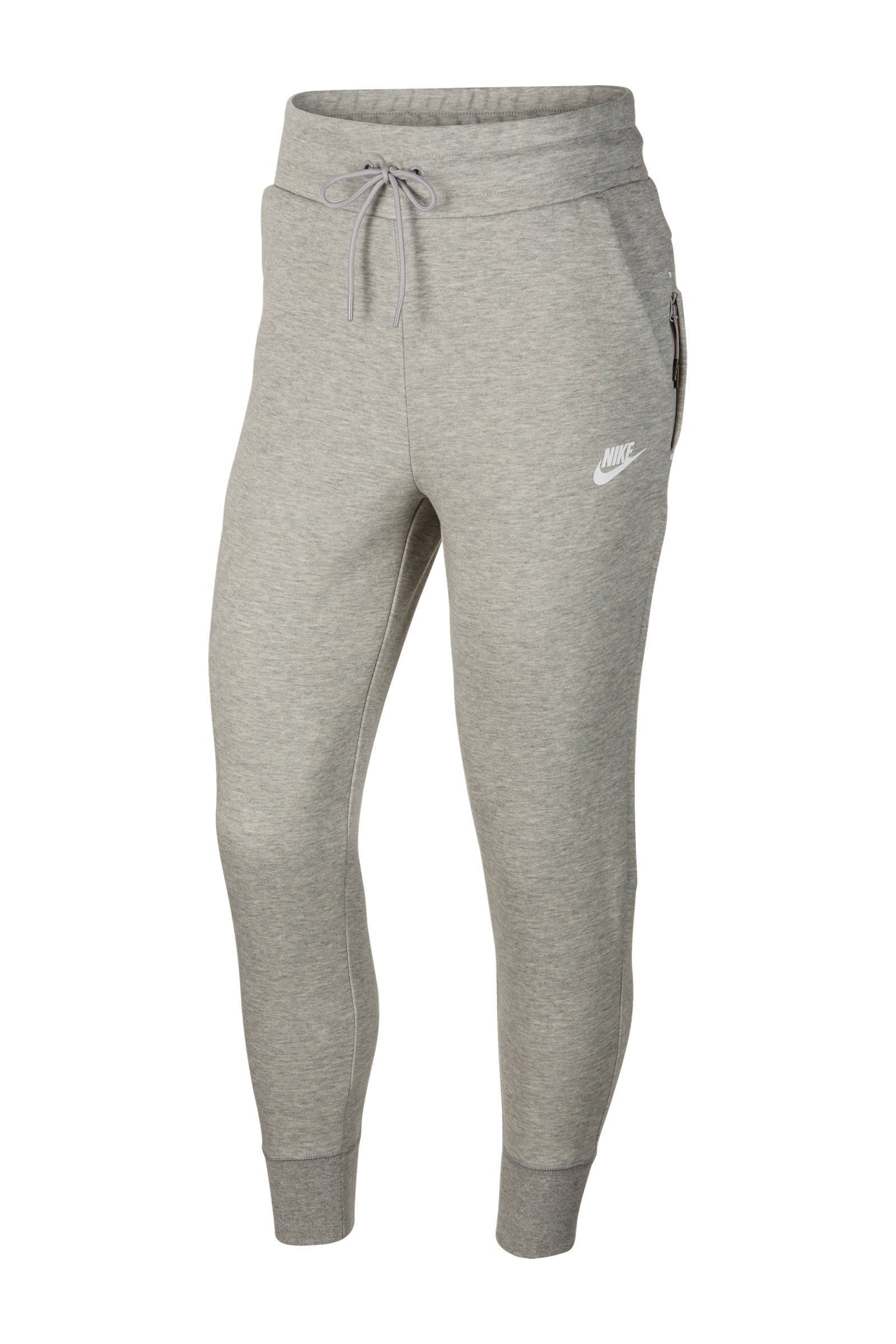 Nike Tech Fleece regular fit joggingbroek met logo grijs melange online kopen
