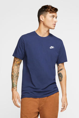 T-shirt donkerblauw