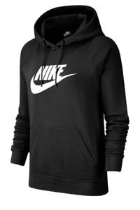 Nike hoodie zwart, Zwart/wit