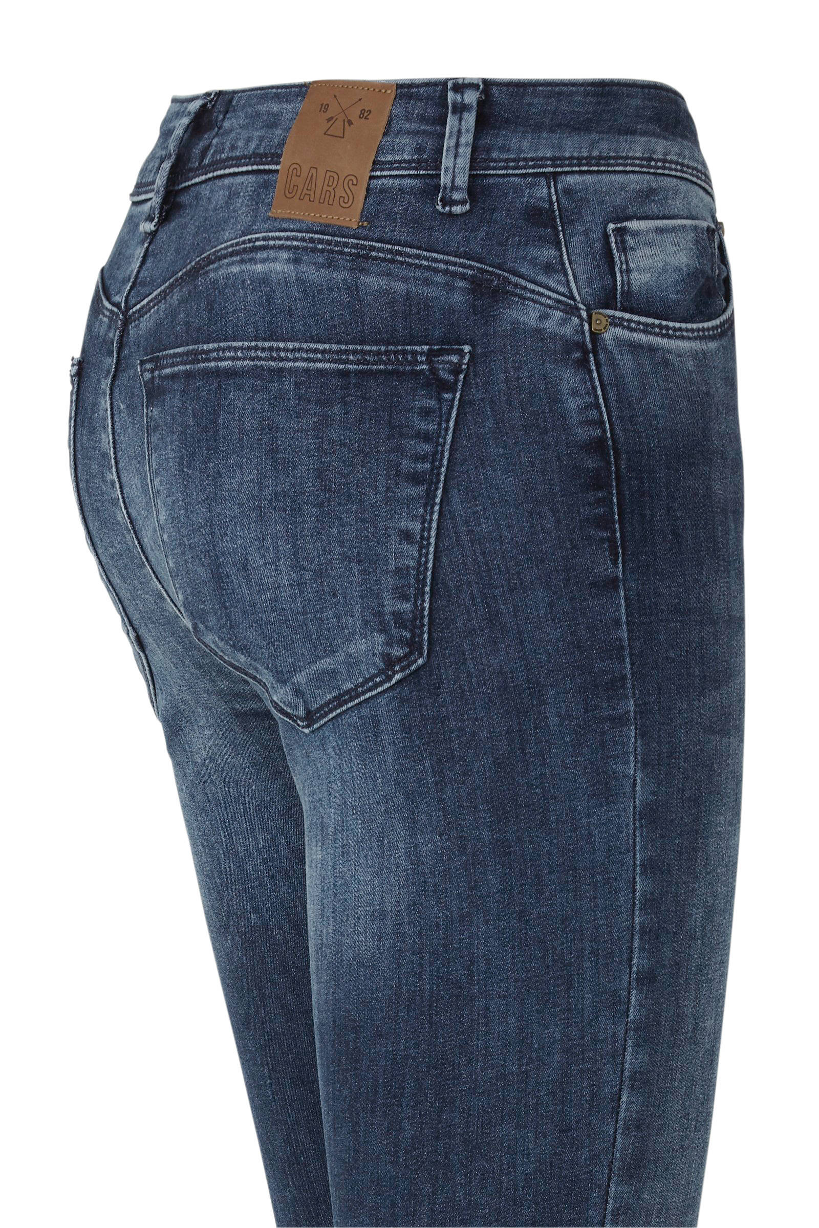 Cars high waist super skinny jeans Dark Used | wehkamp