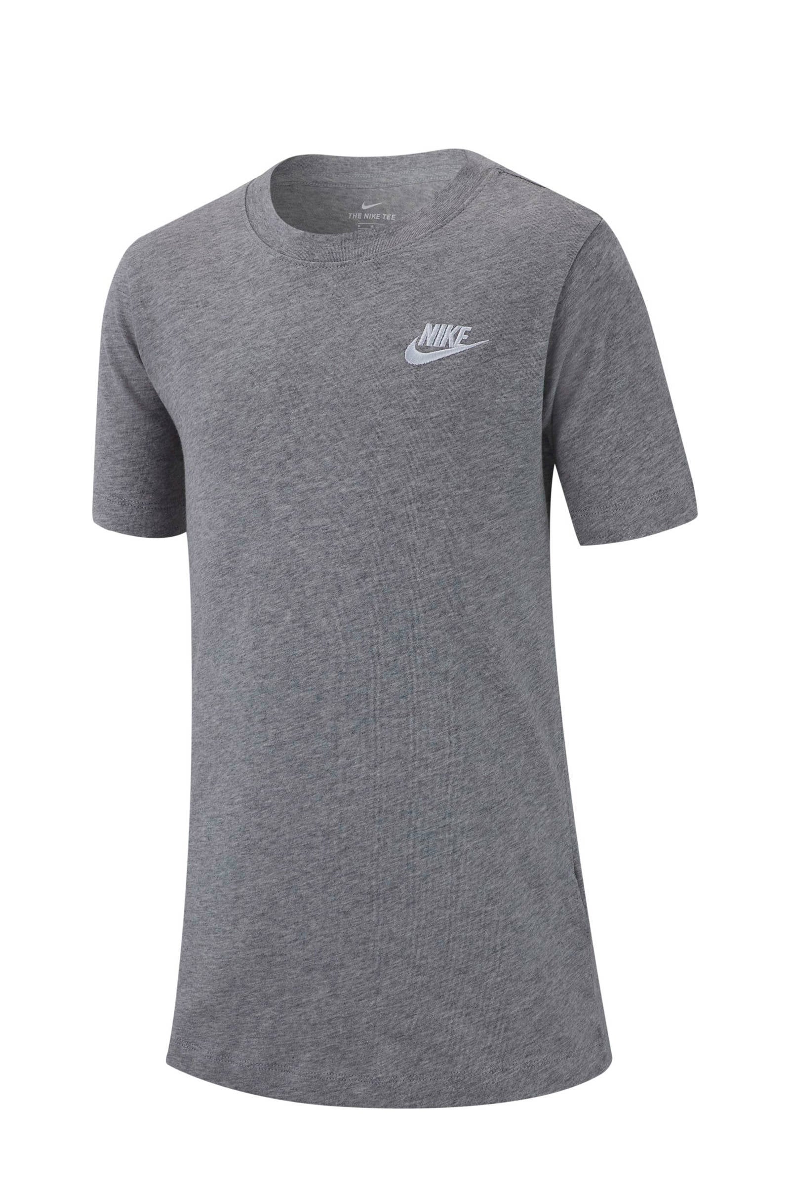 Nike T-shirt grijs | wehkamp