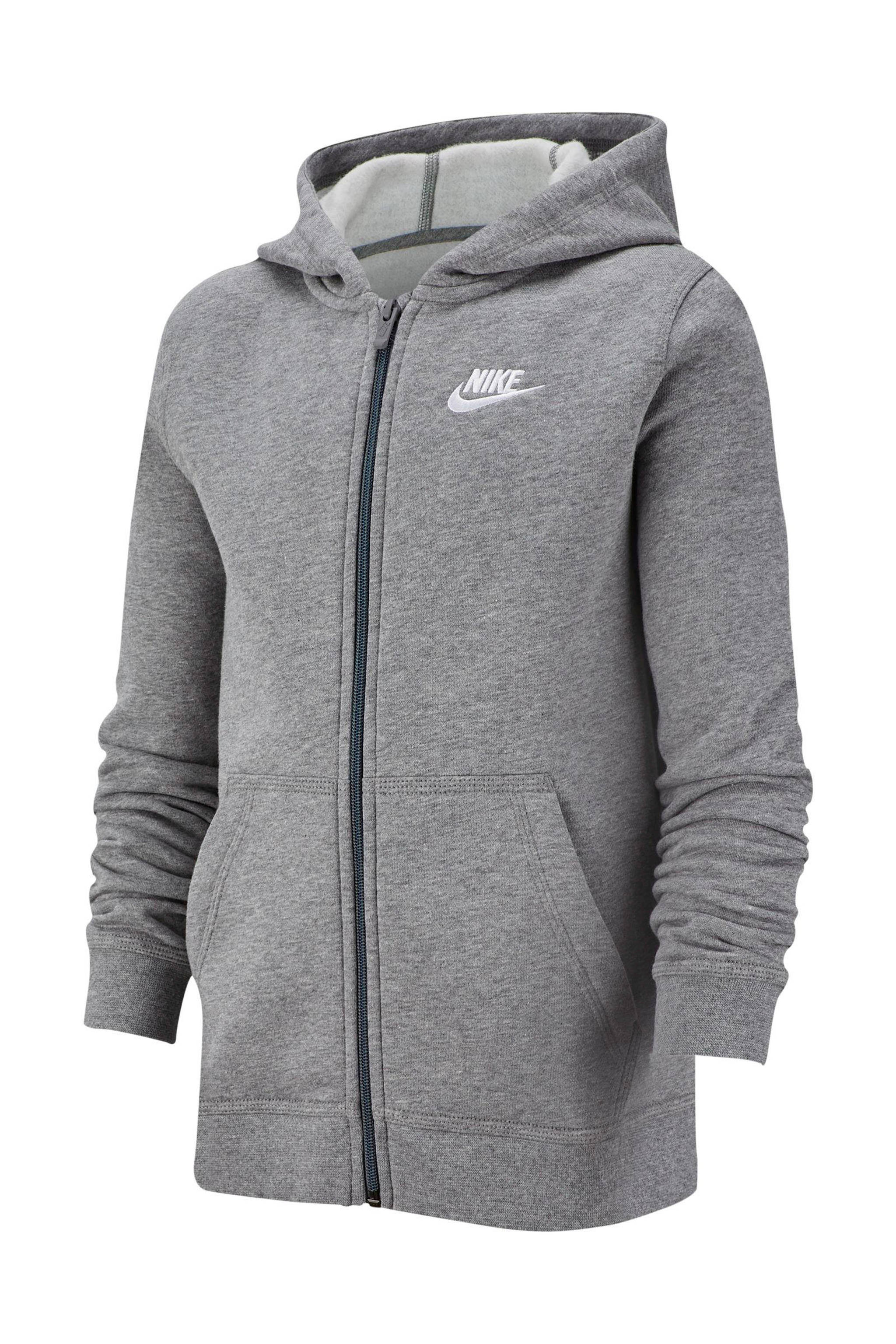 Zip Hoodie Nike серая