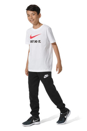 Nike legging grijs melange/wit