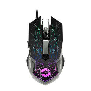  RETICOS RGB gaming muis zwart