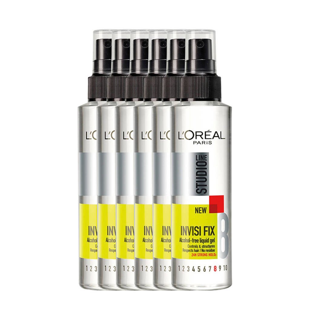 L'Oréal Paris Studio Line vloeibare gel - 6x 150ml multiverpakking