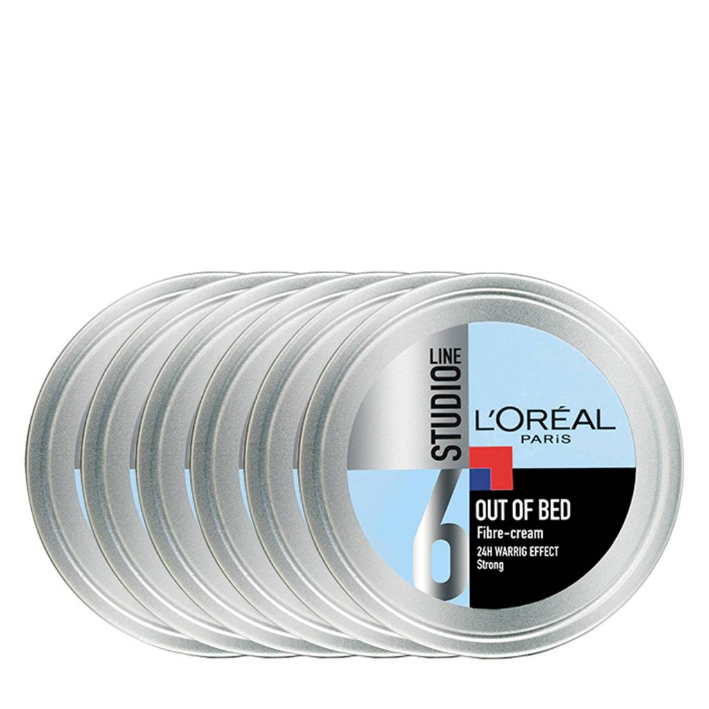 L'Oréal Paris Studio Line fiber cream - 6x 150ml multiverpakking