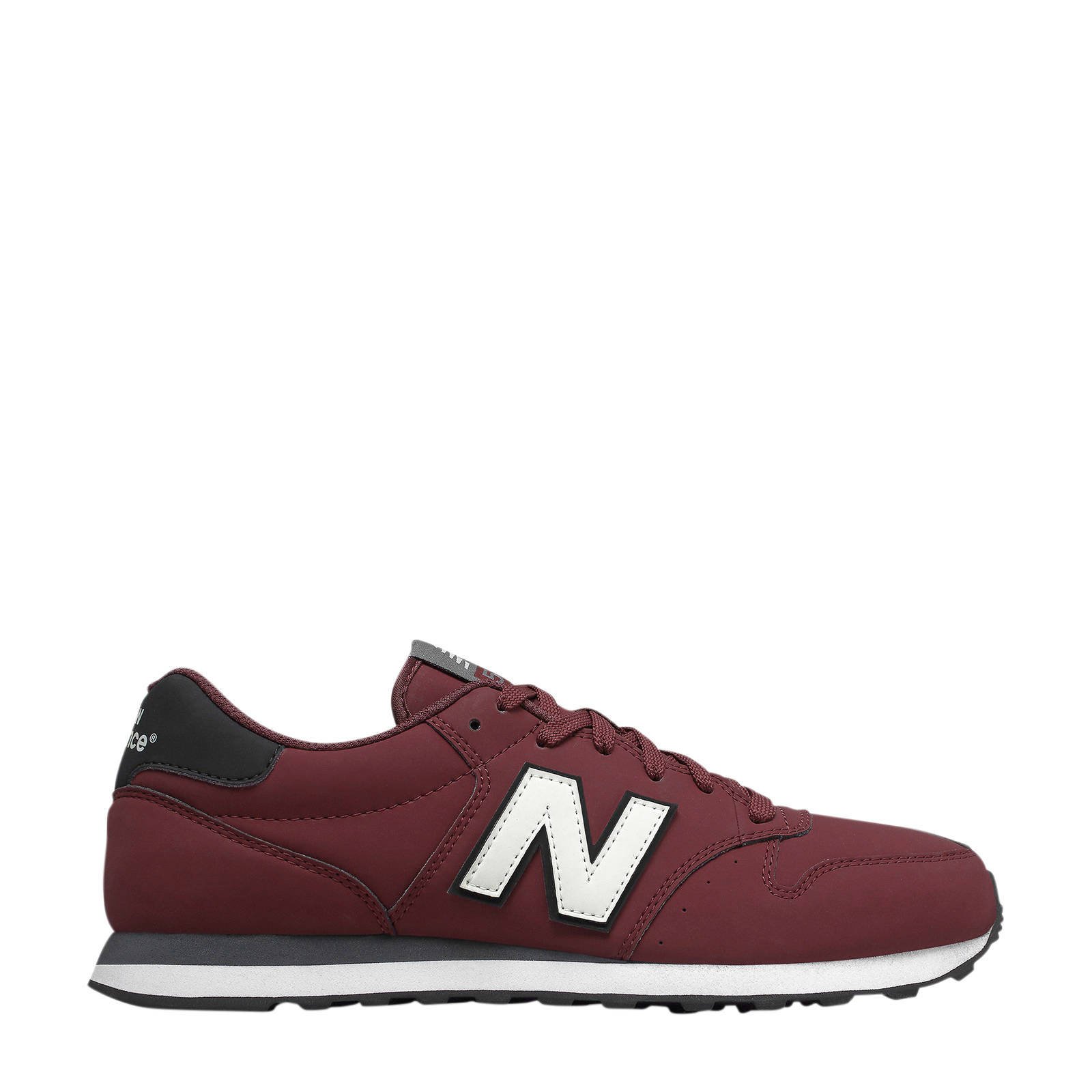 new balance donkerrood