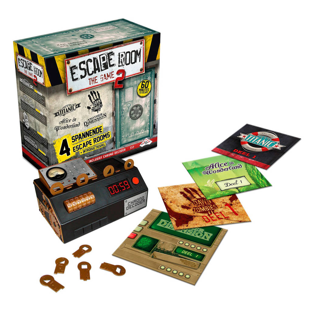 Moskee George Eliot Verstrikking Identity Games Escape Room The Game basisspel 2 bordspel | wehkamp