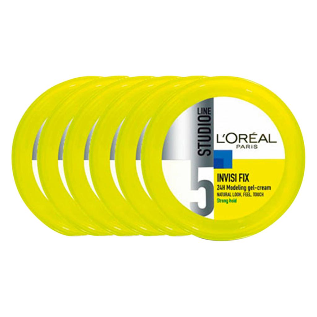 L'Oréal Paris Studio Line Invisi Fix Crème gel - 6 x 150 ml voordeelverpakking