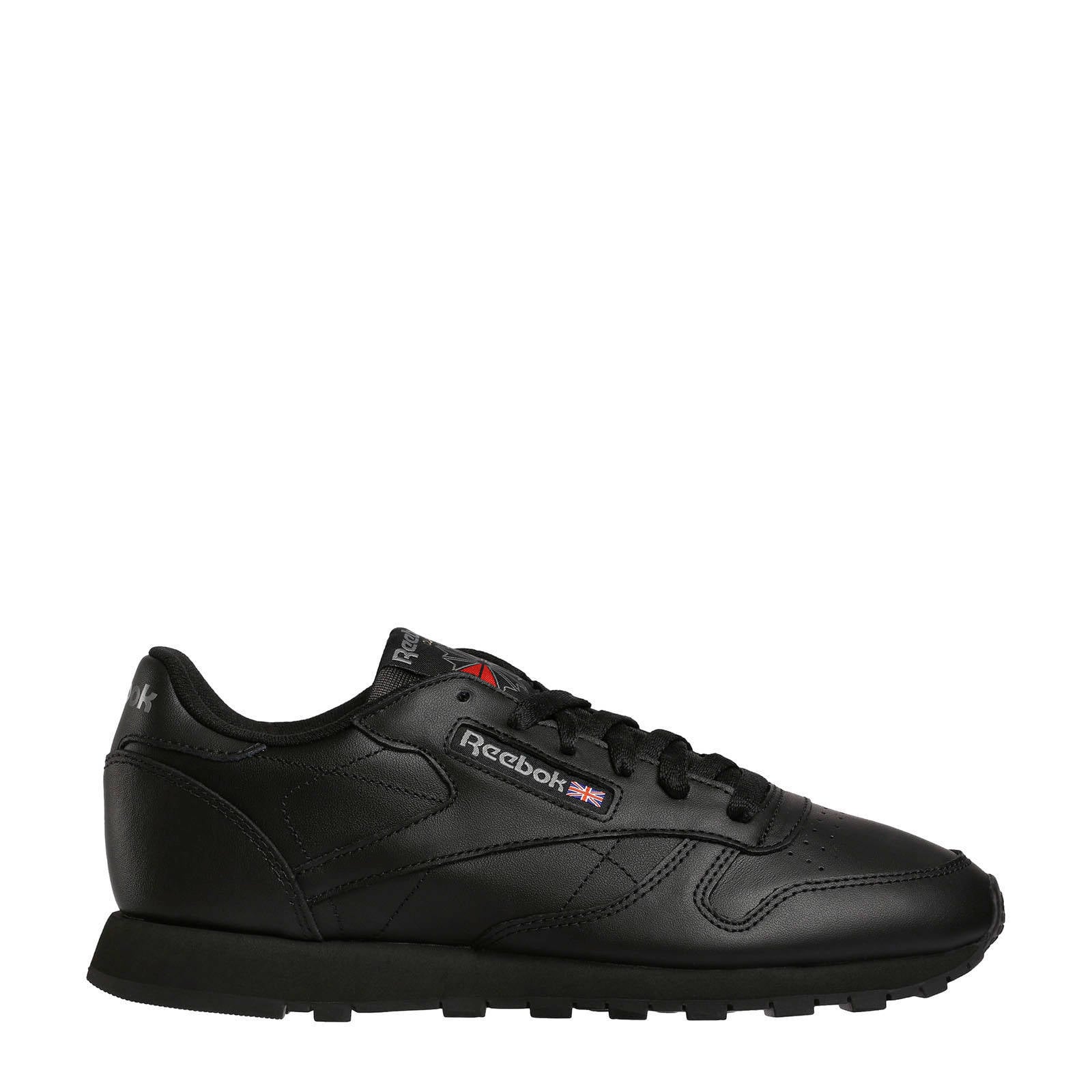 Reebok Classics Classic Leather sneakers zwart | wehkamp