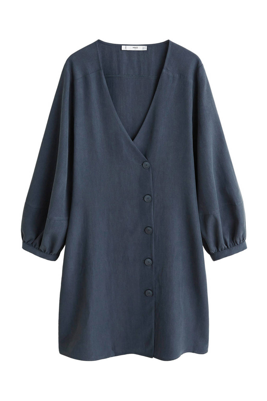 Mango jurk marine, Marine