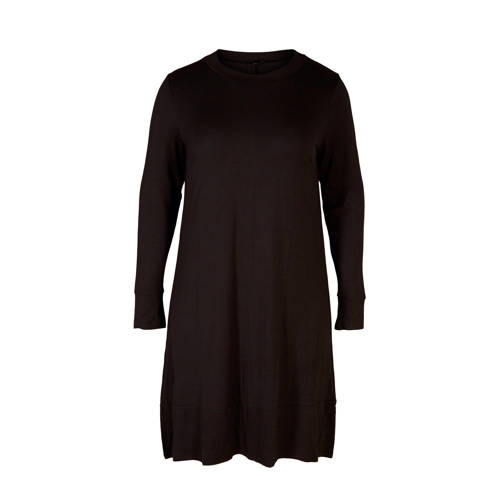 Zizzi jersey jurk zwart Zizzi jersey jurk zwart