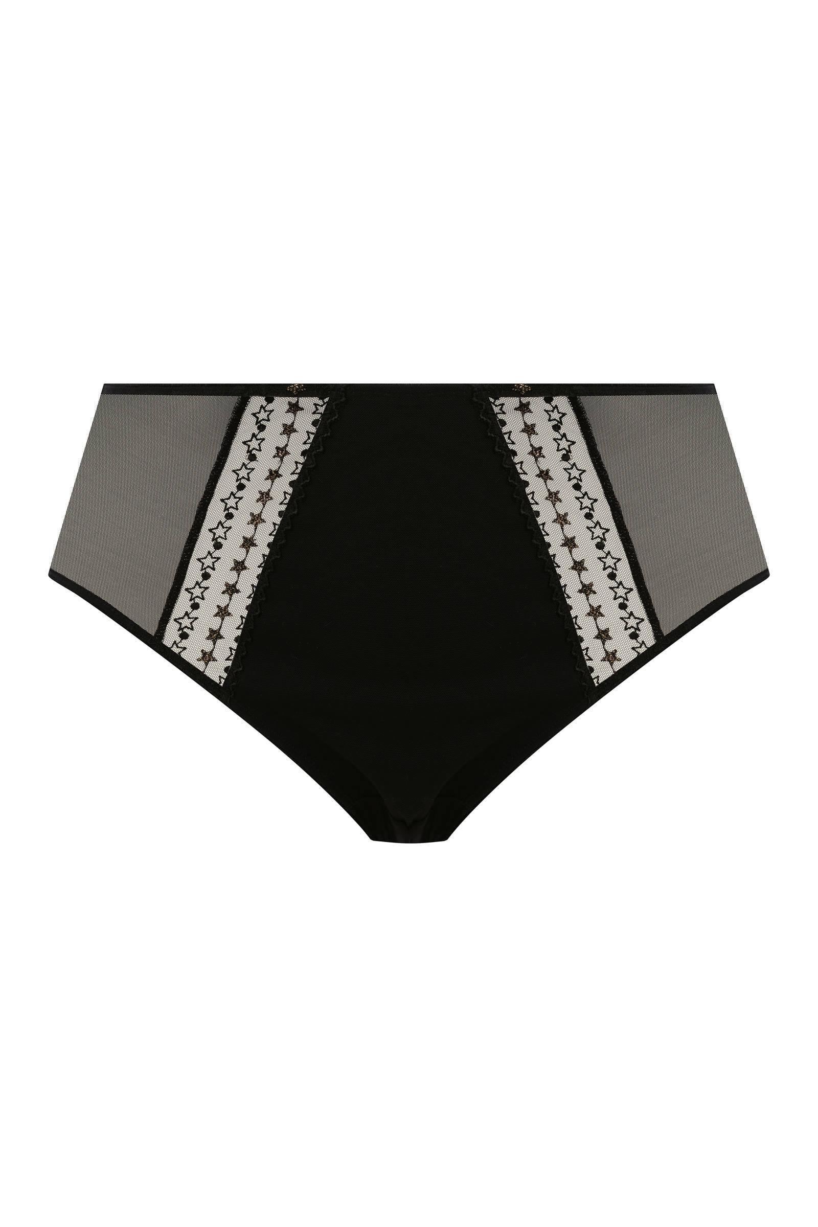 Elomi Women's Plus Size Matilda Brief - Sheer Back Embroidered Underwear