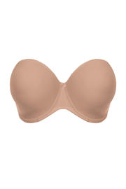 thumbnail: Elomi voorgevormde strapless beugelbh Smooth beige