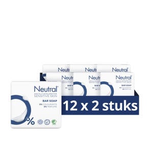 Wehkamp Neutral zeep tablet - 12x200 g - parfumvrij aanbieding