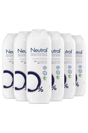 conditioner - 6x250 ml - parfumvrij