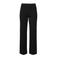 WE Fashion high waist straight fit pantalon zwart