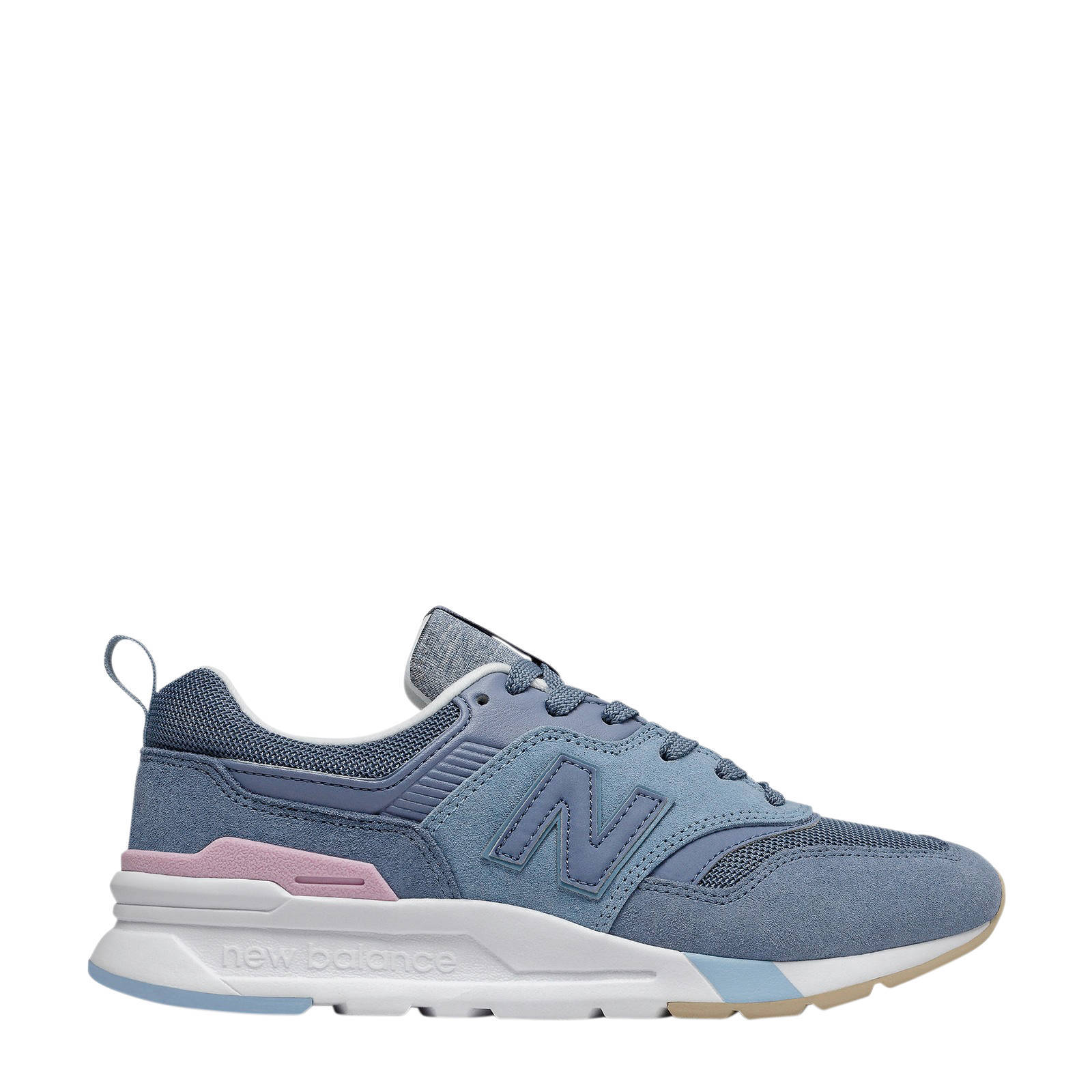 new balance 997 blauw