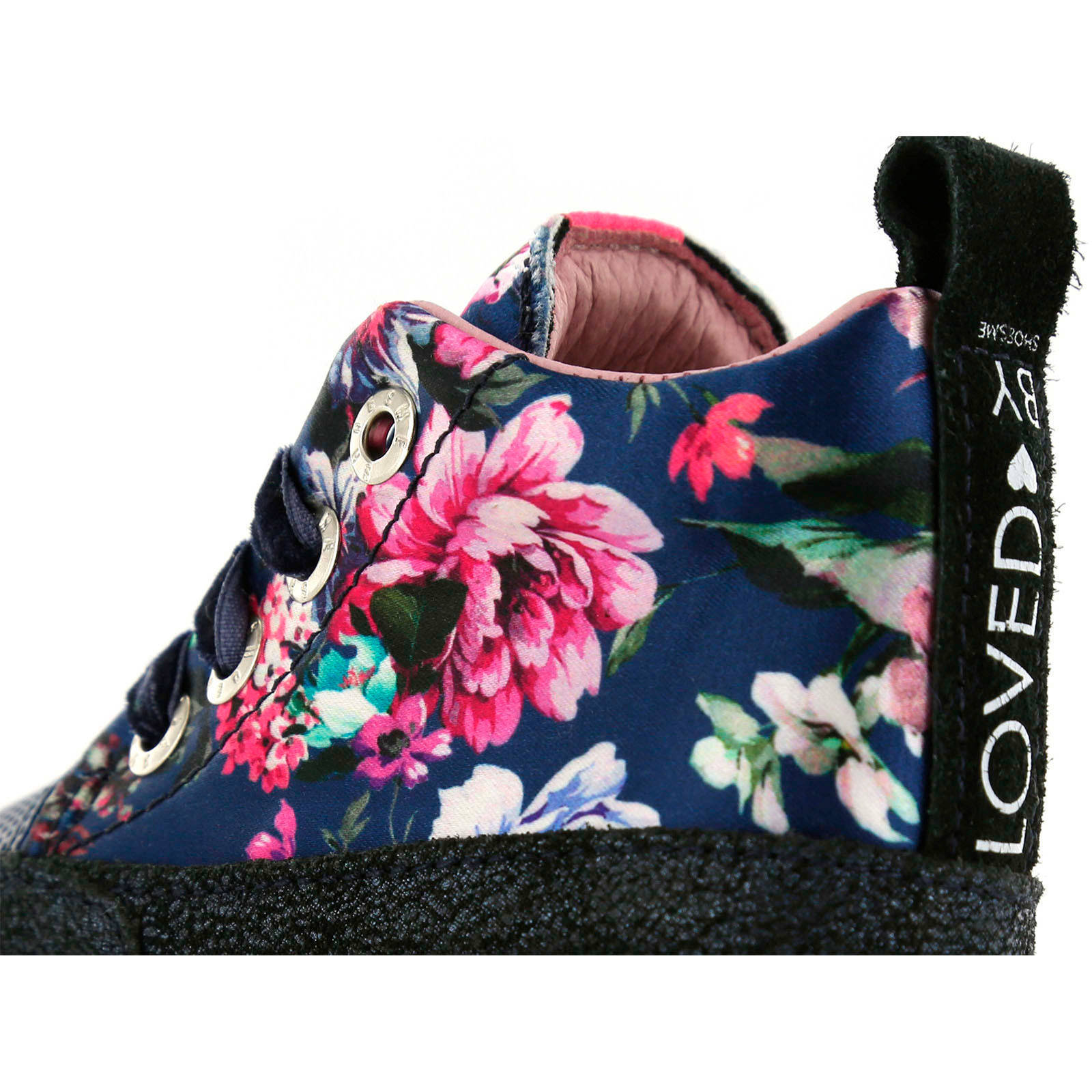 Shoesme Baby Proof Smart babyschoenen bloemenprint blauw | wehkamp