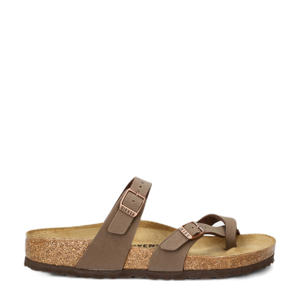 Mayari  slippers bruin